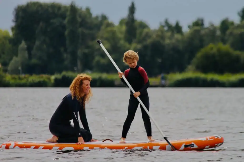 Suppen vanaf 8 jaar: de rustigste manier om het water te leren kennen.